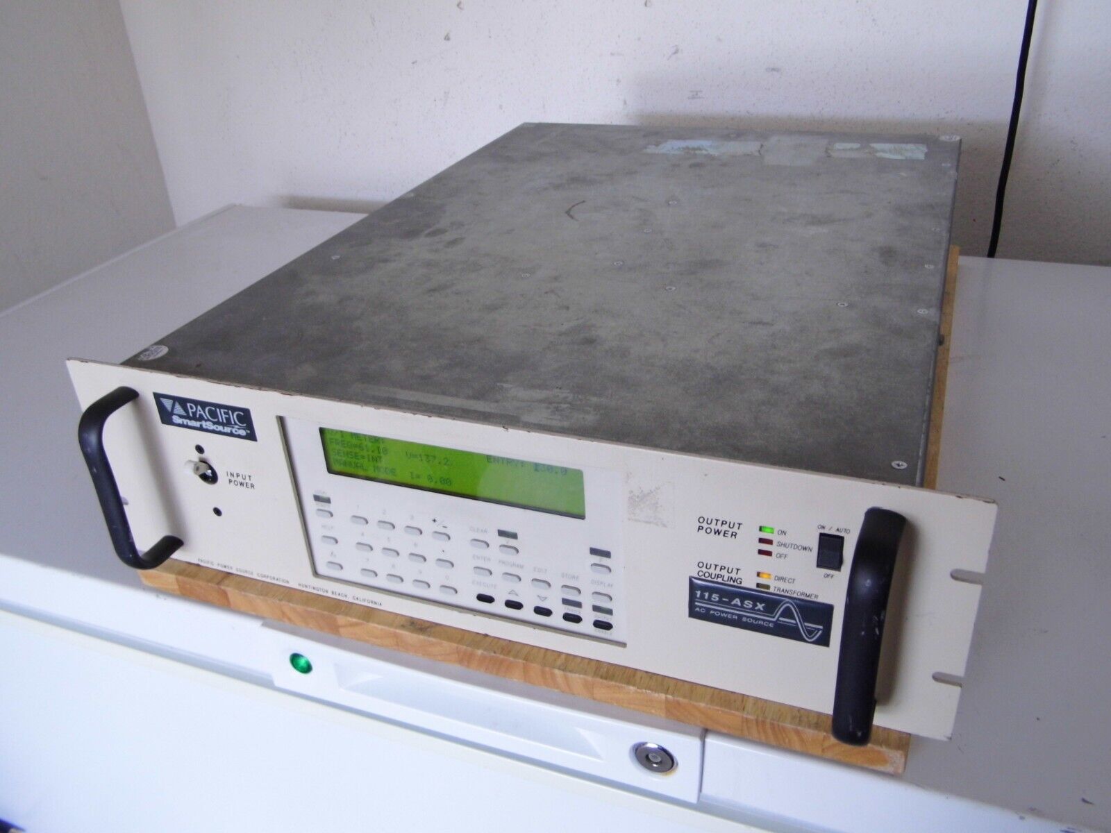 Pacific Power Source 115-ASXT-UPC1M AC Source **works but needs calibration** Pacific Power Source 115-ASXT-UPC1M AC Source **works but needs calibration**